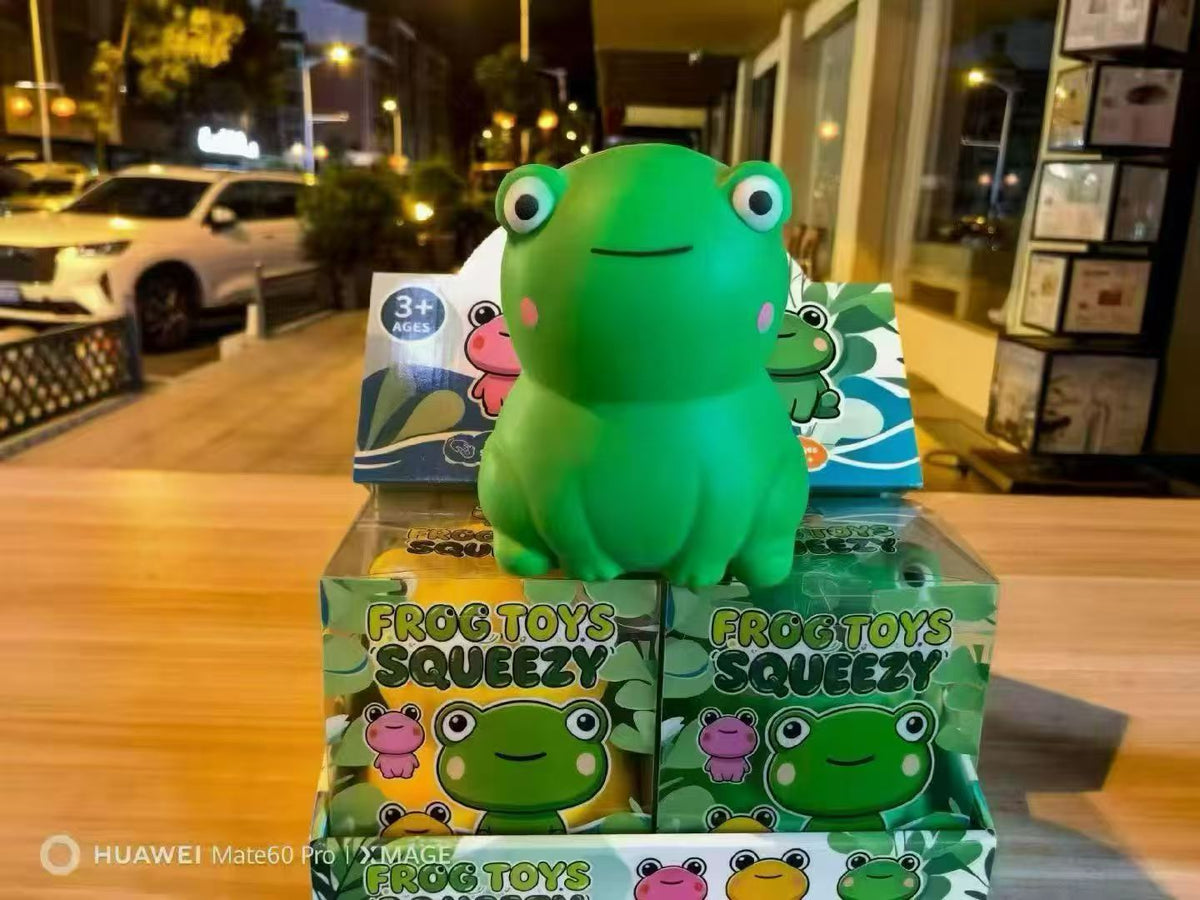 frog squishy toy